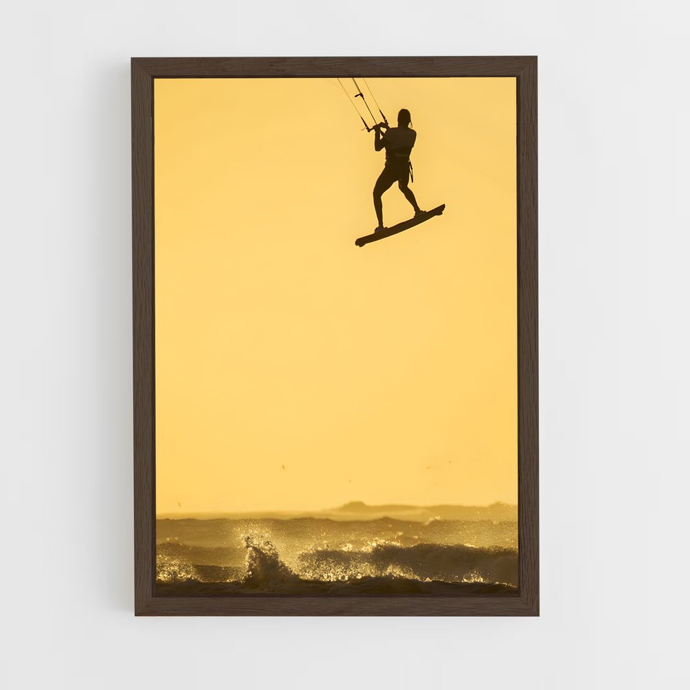 Poster Parade Aquatique – affiche Kitesurf (vue 5)